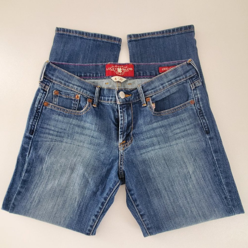 Lucky Brand Sweet N Crop Jeans Womens Size 4 / 27